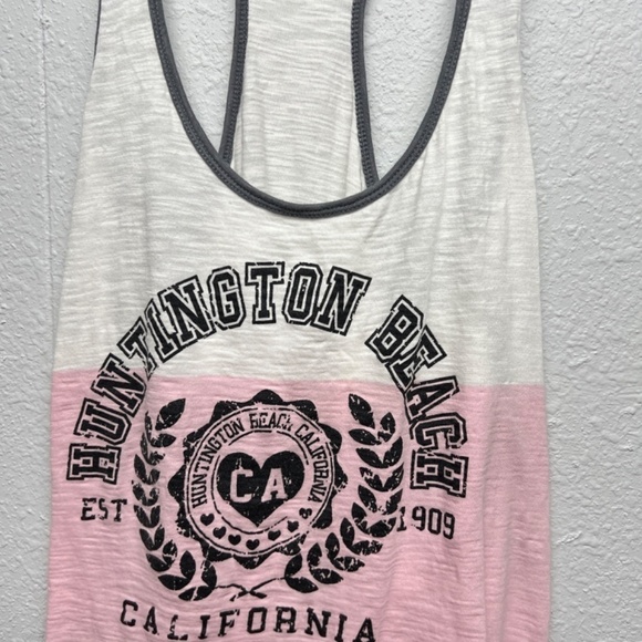 Ambiance Apparel Chic Coquette Softgirl Gorpcore Juniors Cotton Tank Top Medium - Picture 4 of 11